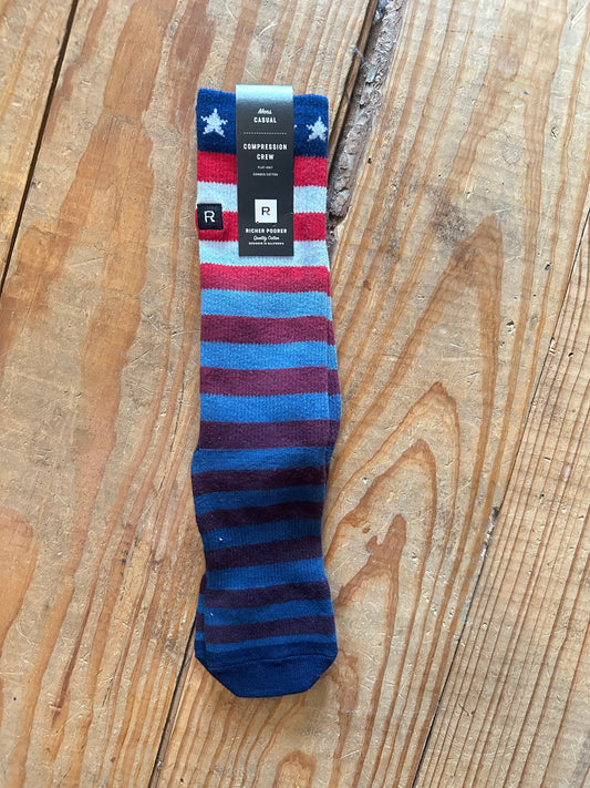 Men's compression crew socks