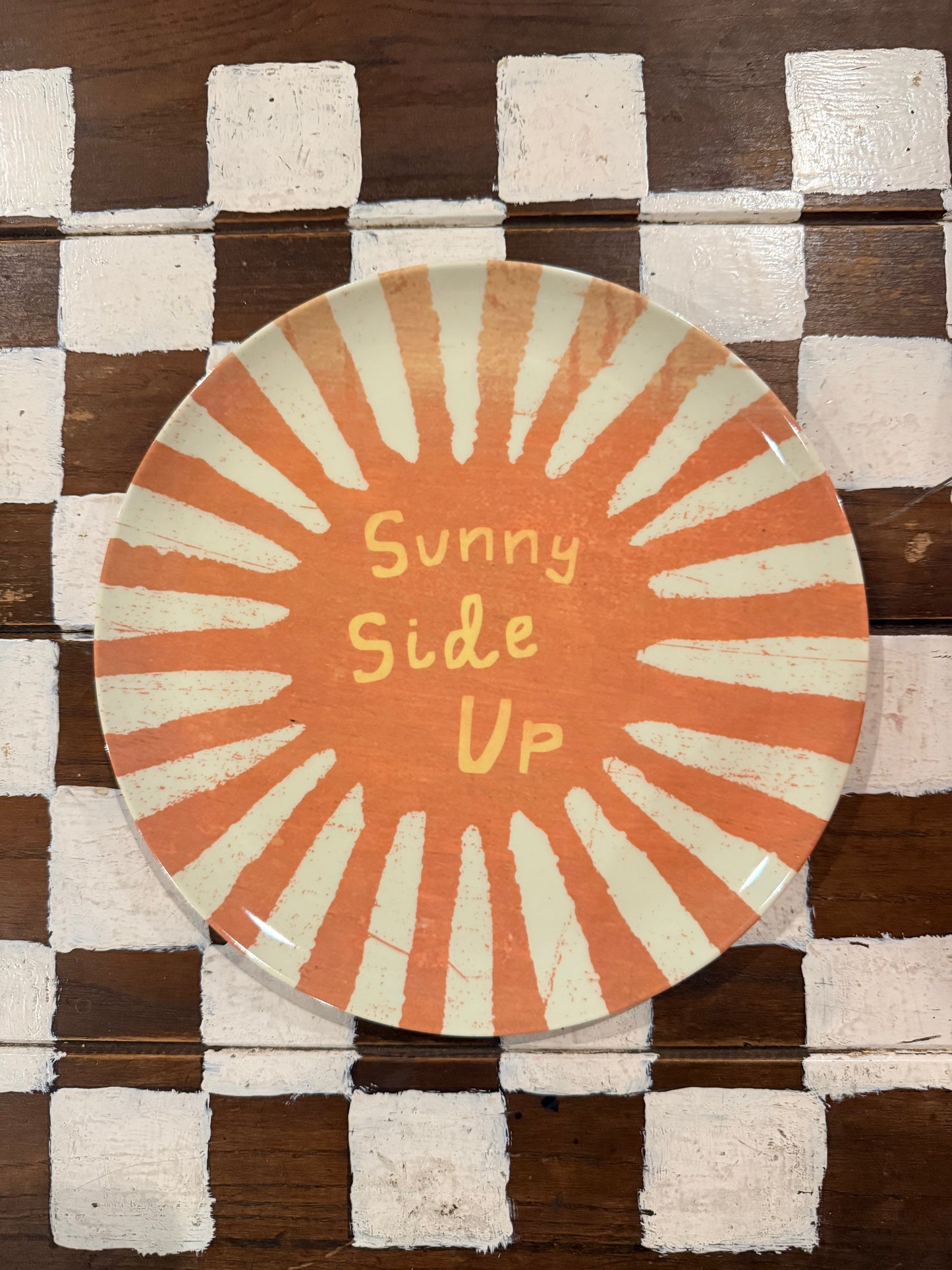The Breakfast Club Melamine Plate  - “Sunny Side Up”