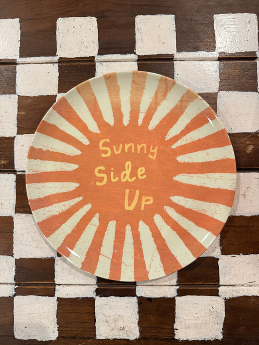 The Breakfast Club Melamine Plate  - “Sunny Side Up”