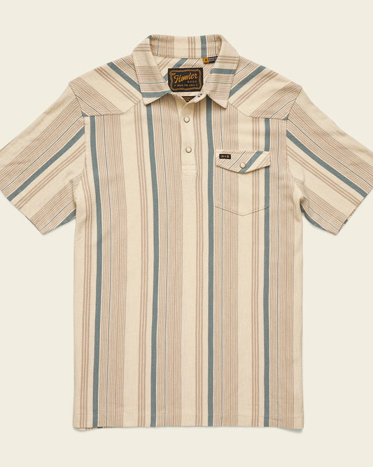 Limestone Old Bill Stripe Ranchero Polo