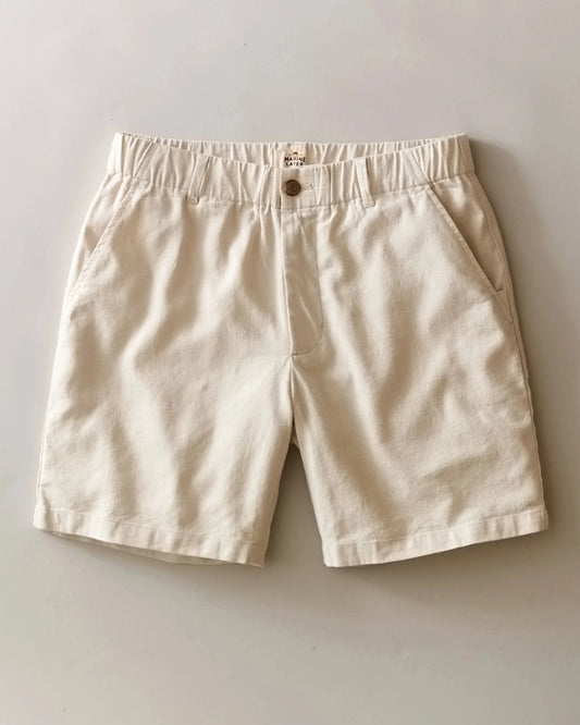 Taupe Saturday Hemp 7” Chino Short