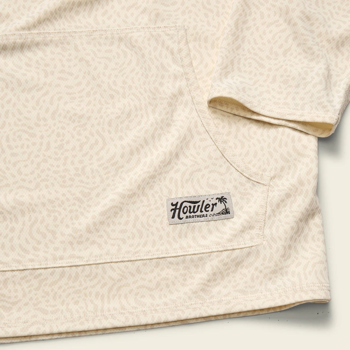 Loggerhead Hoodie - Pond Patterns : Bone