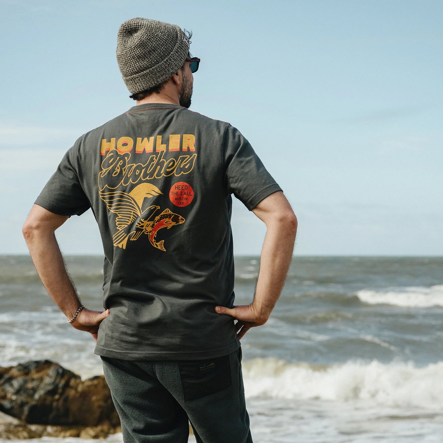 Black Osprey Pocket T-Shirt