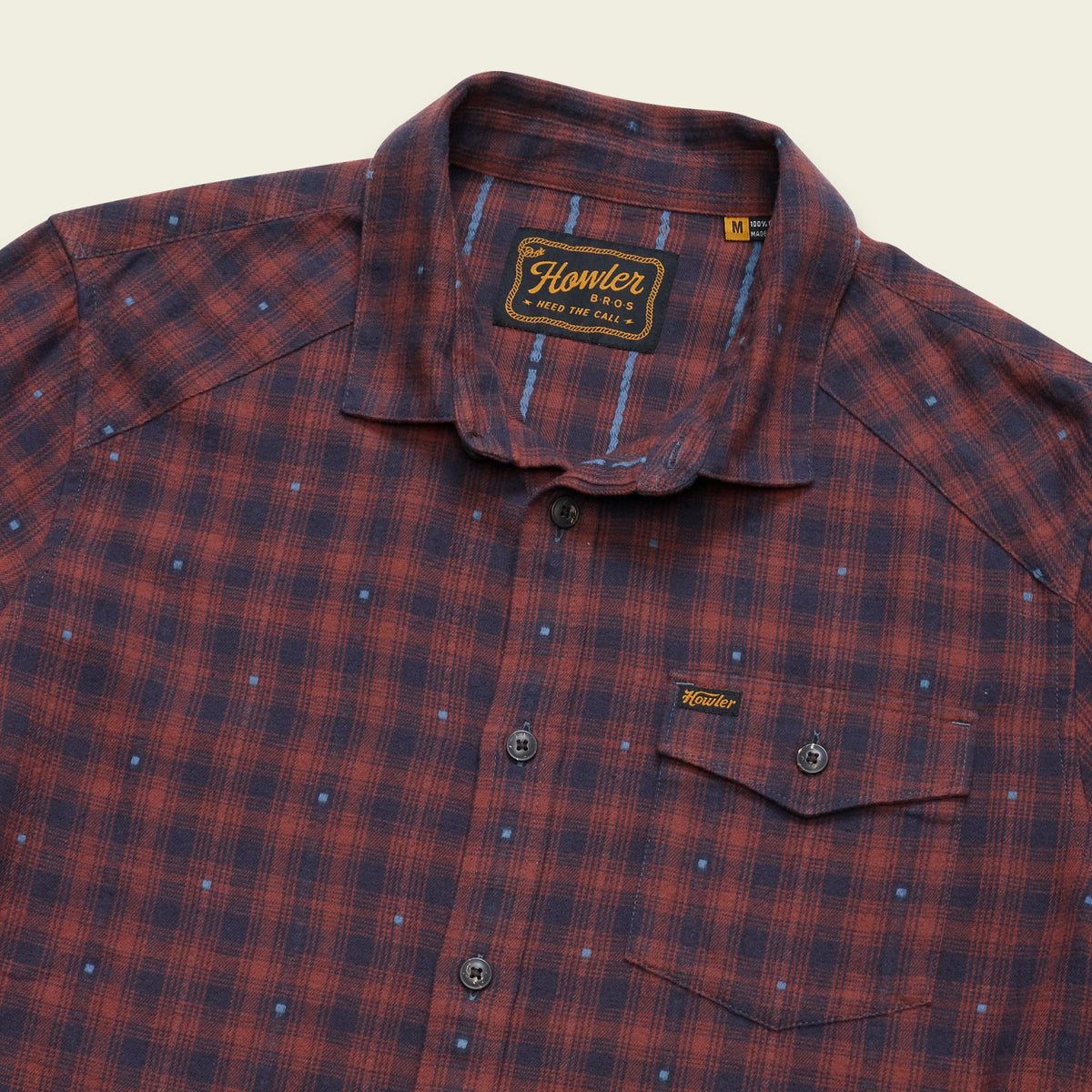 La Grange Lightweight Flannel - Franklin Plaid : Brick House