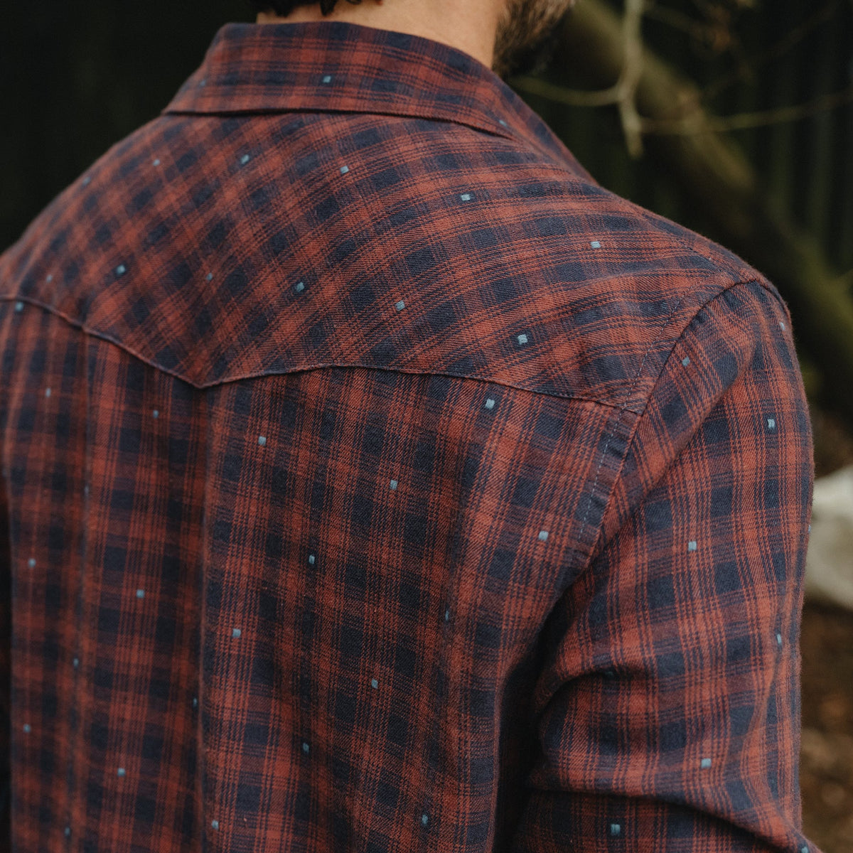 La Grange Lightweight Flannel - Franklin Plaid : Brick House