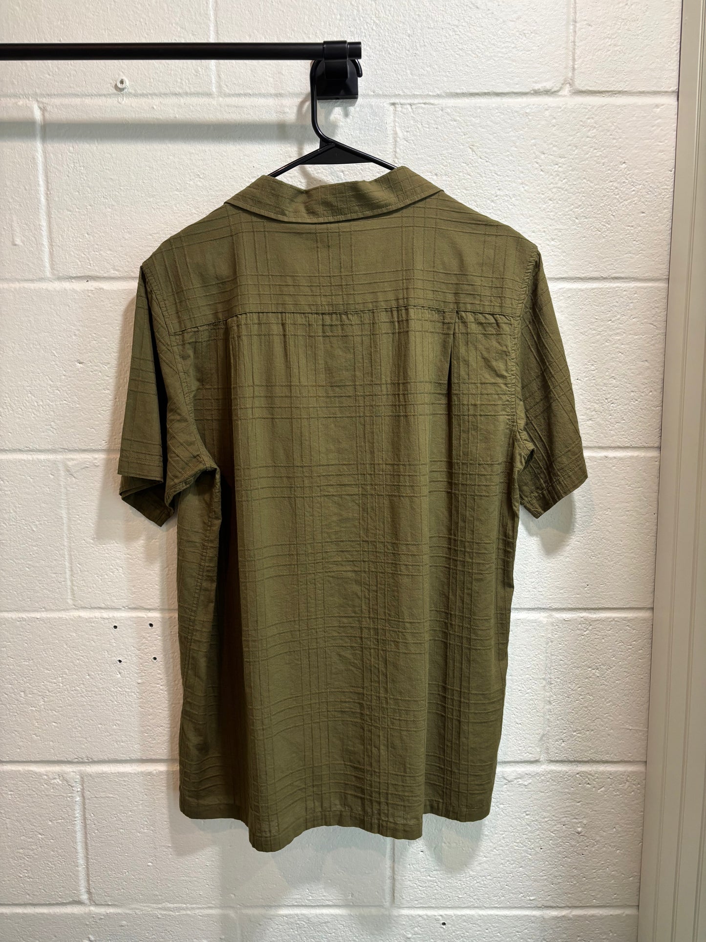 Camp Collar Shirt - Olive Green