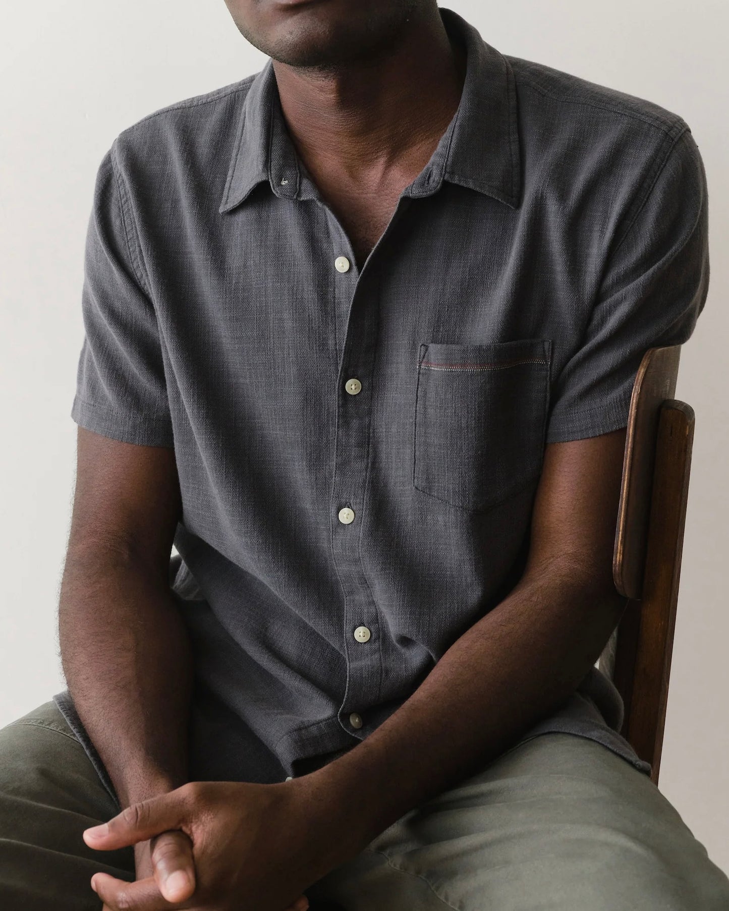 India Ink Stretch Selvage Shirt