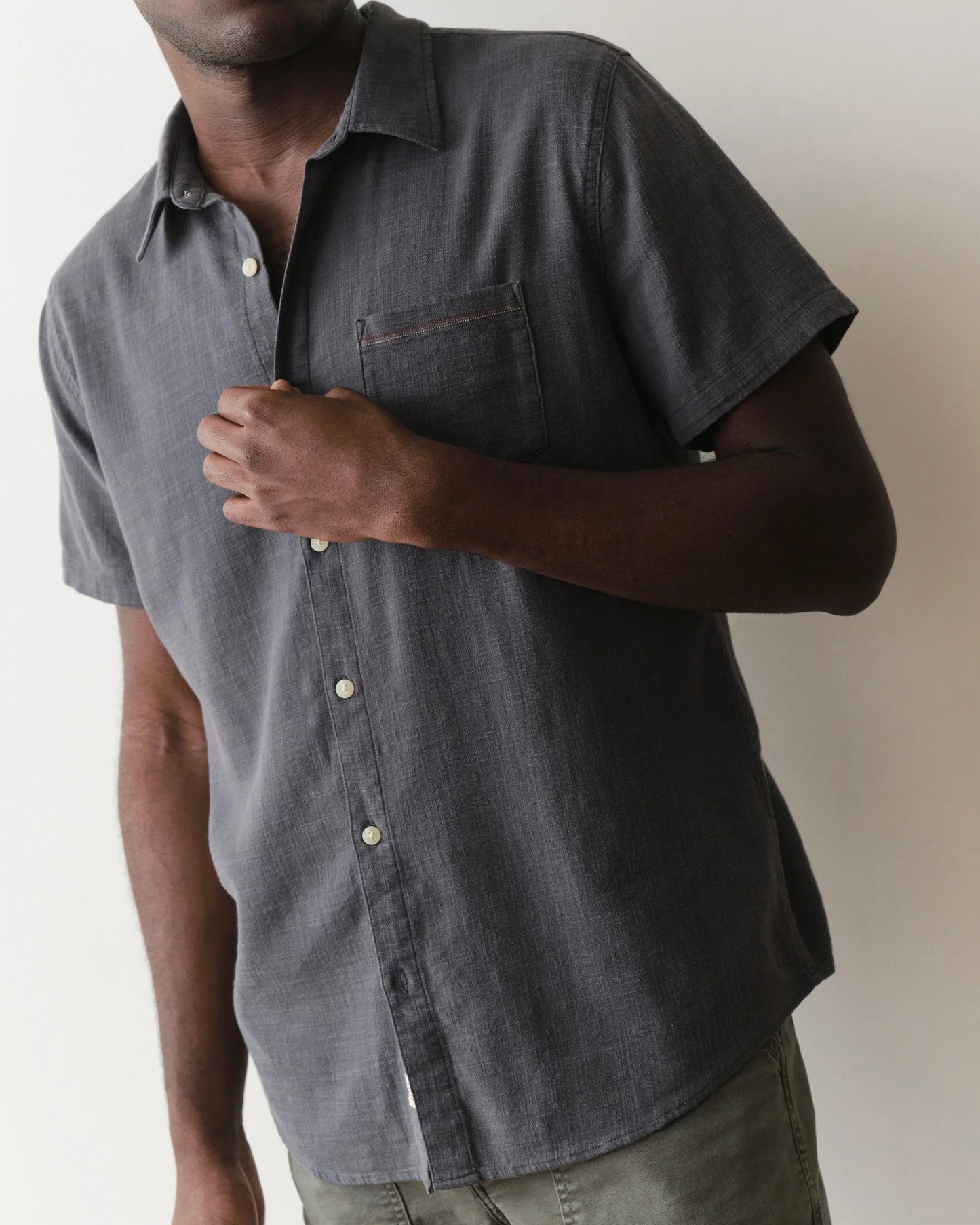 India Ink Stretch Selvage Shirt
