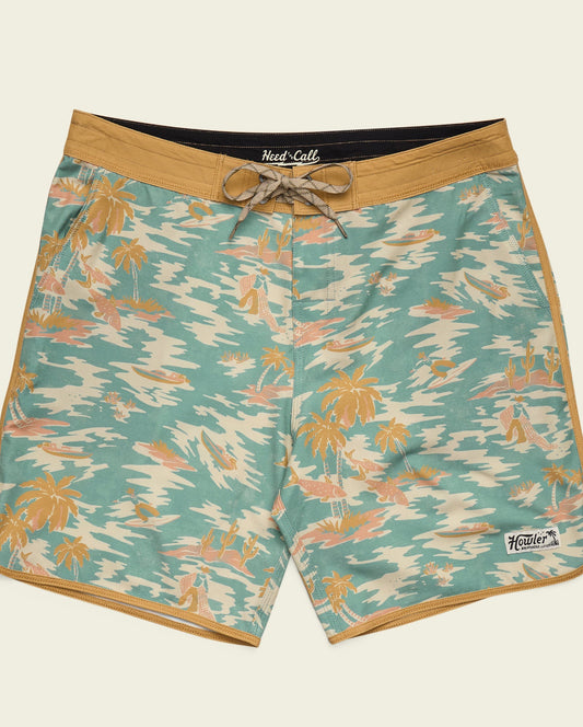 Bruja Boardshorts - Dreamland - Seafoam