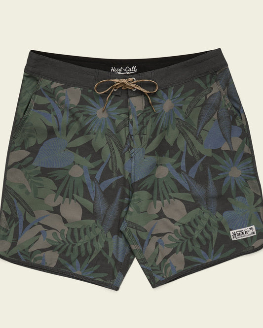 Bruja Boardshorts - Tropical Dimension - Antique Black