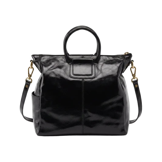 Black Sheila Large Satchel