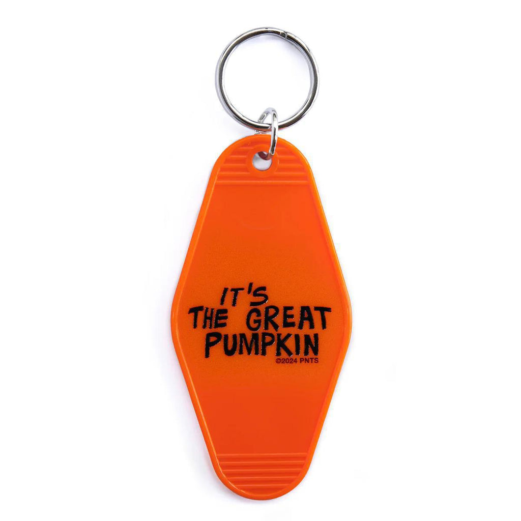 Snoopy Great Pumpkin Party Key Tag