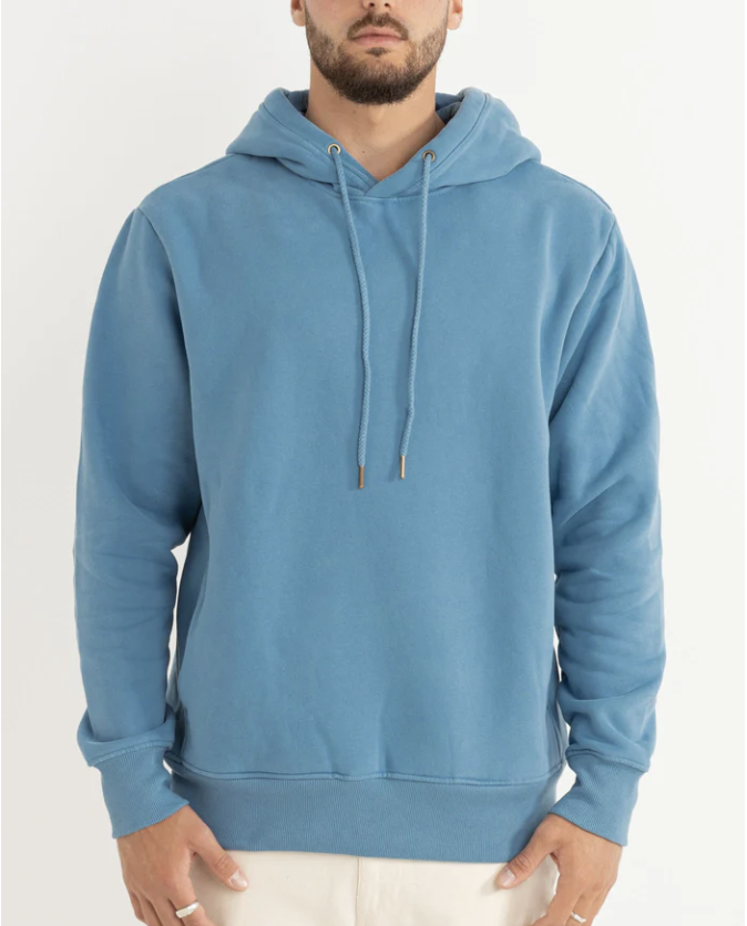 Classic Fleece Hoodie - Mineral Blue