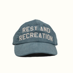 Rest and Recreation Hat - Light Blue Cord