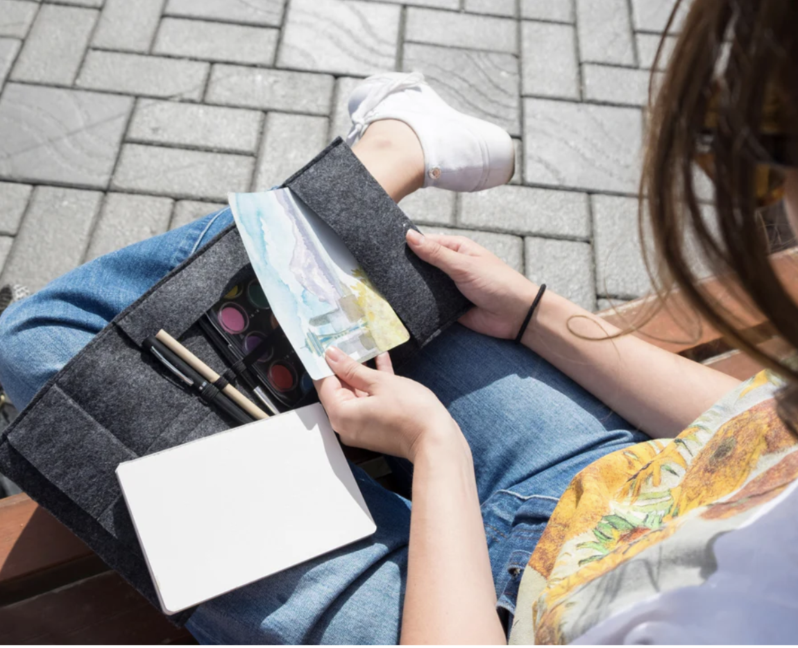 Jotblock Travel Postcard Watercolor Paint Set