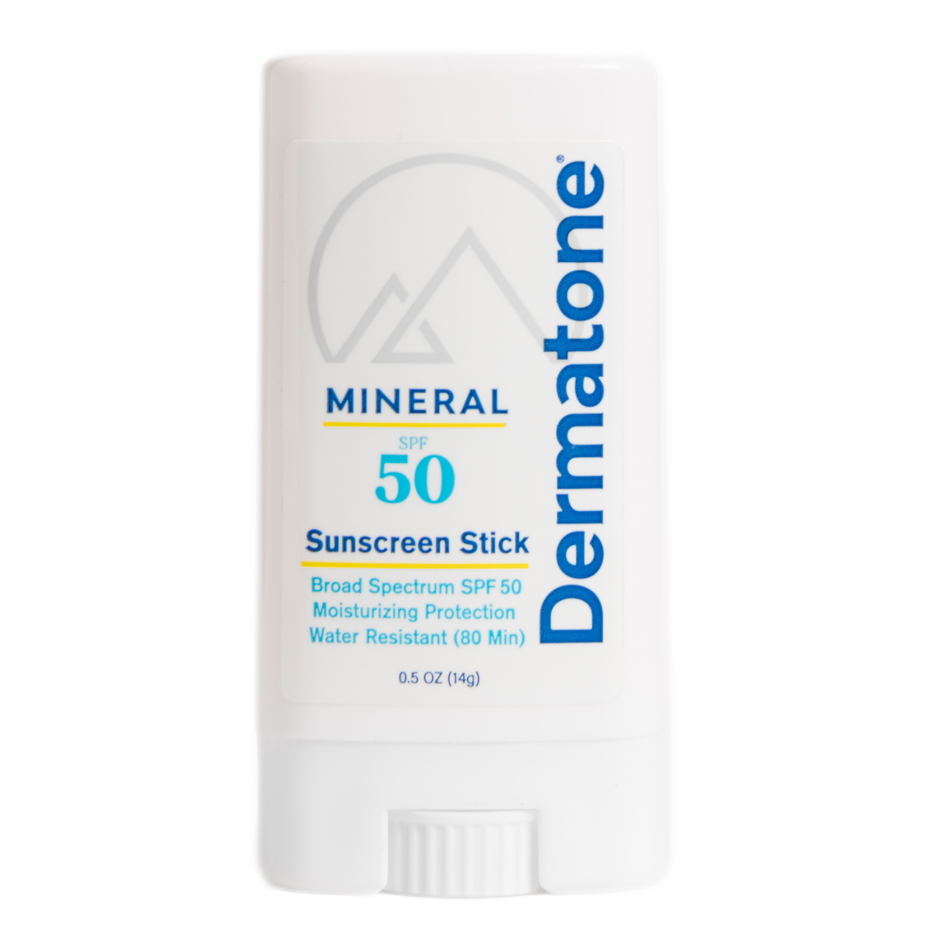 Dermatone Mineral SPF 50 Sunscreen Stick on a white background