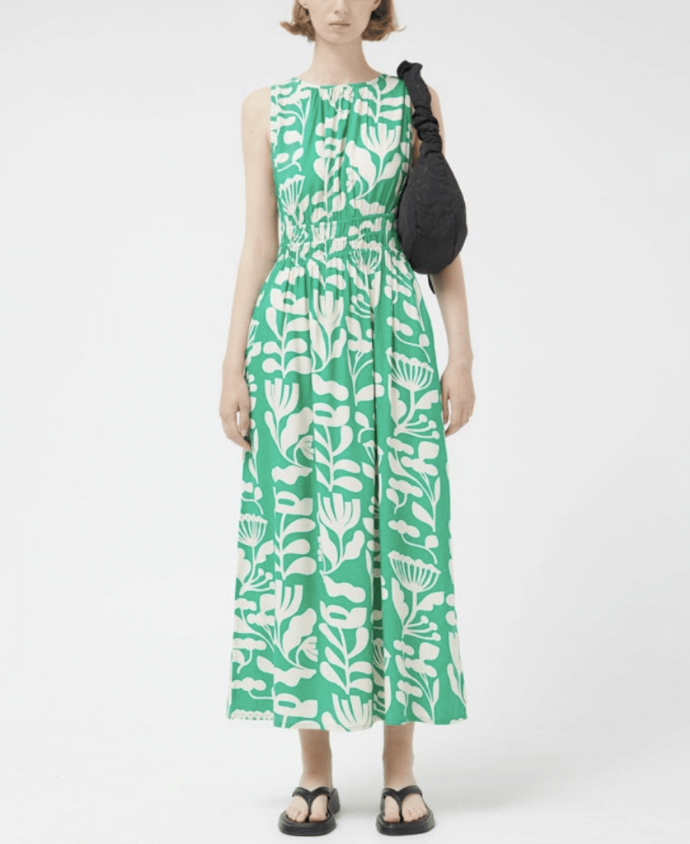 Hortencia Long Dress - Green