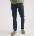 5 Pocket Corduroy Slim Straight Fit Pant - Midnight Navy