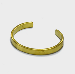 Wide Brass Cuff