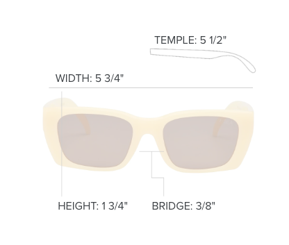 Sonic Sunglasses - Banana/Brown Polarized