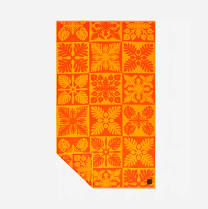 Kapena Oversized Beach Towel - Orange