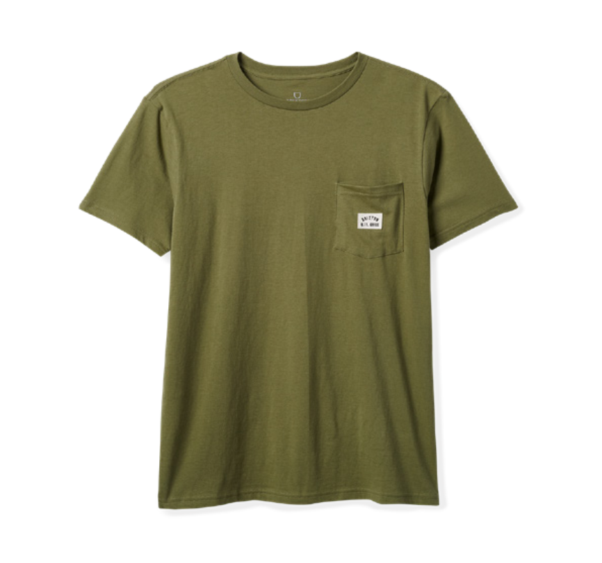 Woodburn Pocket Tee - Sea Kelp