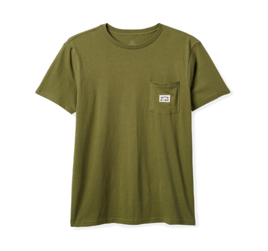 Woodburn Pocket Tee - Sea Kelp