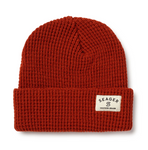 Waffle Knit Beanie 2.0 - Rust