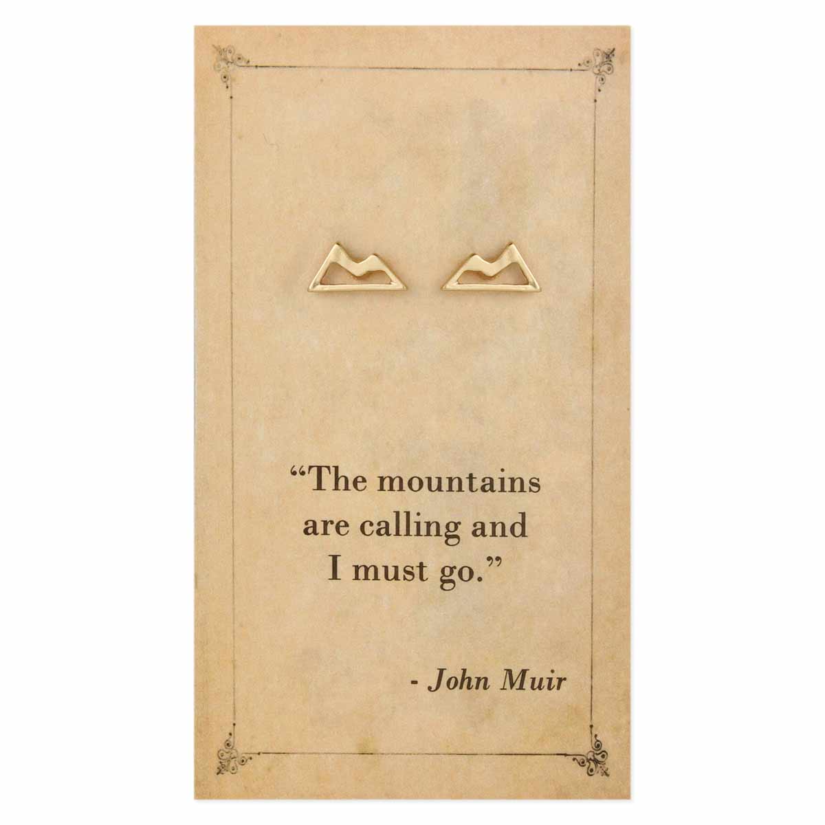 The Mountains are Calling Earrings