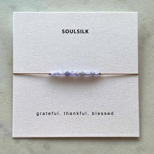 Grateful, Thankful, Blessed Bracelet