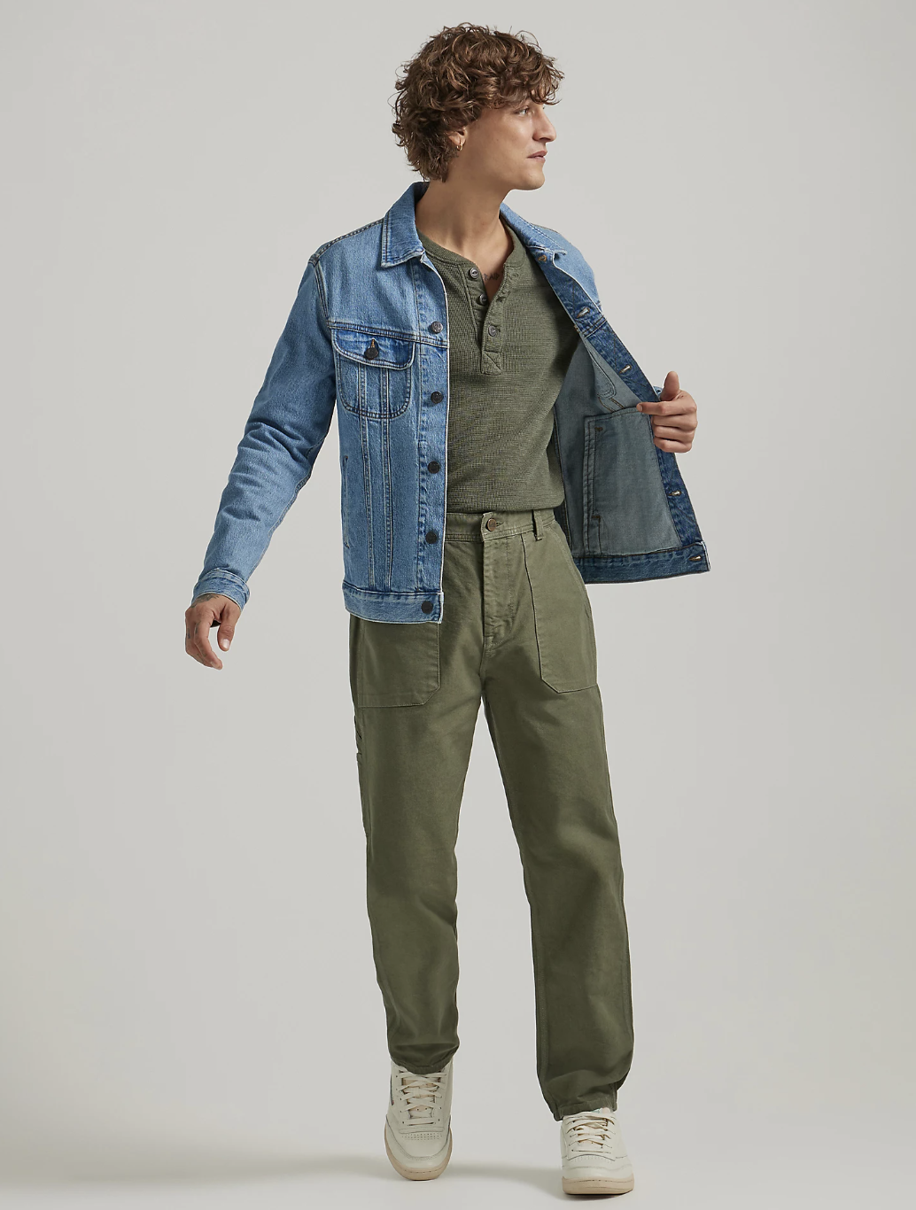 Relaxed Fit Rider Jacket - Downtown