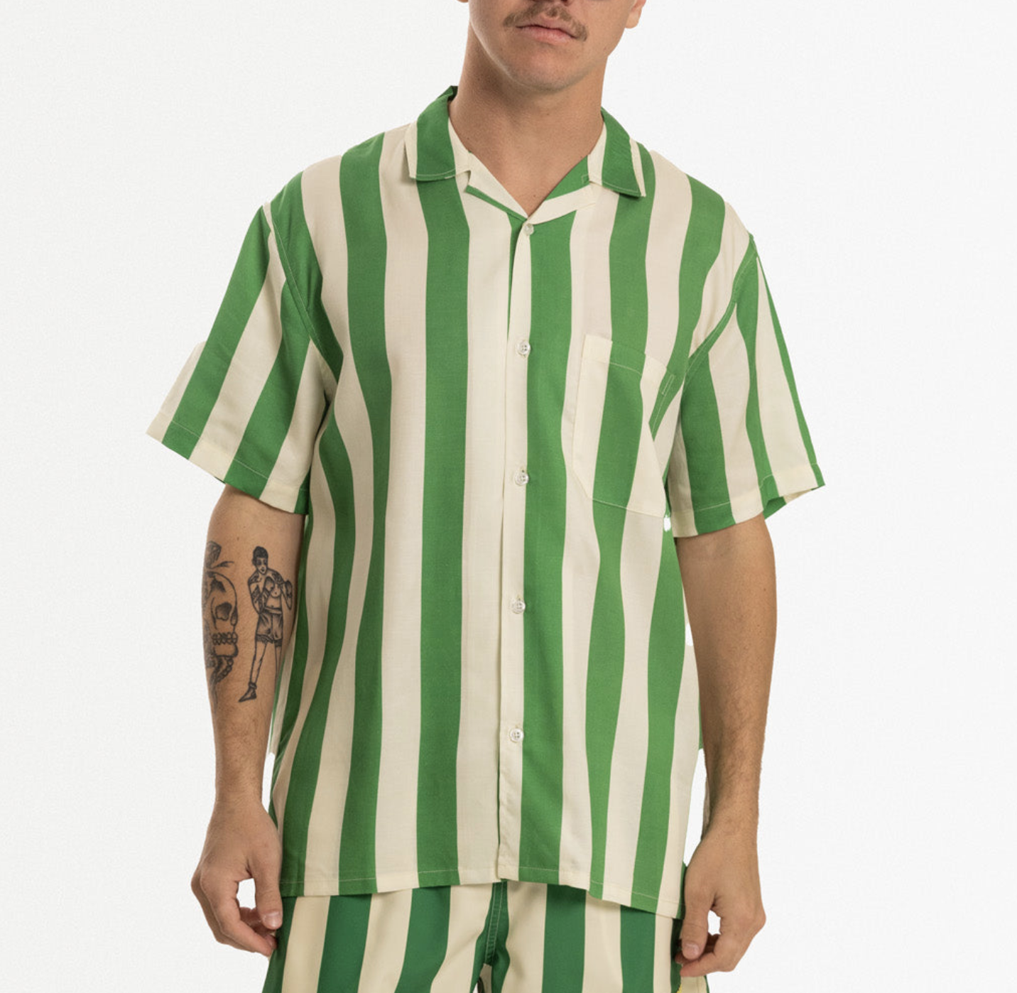 Traveler Buttonup Shirt - Green