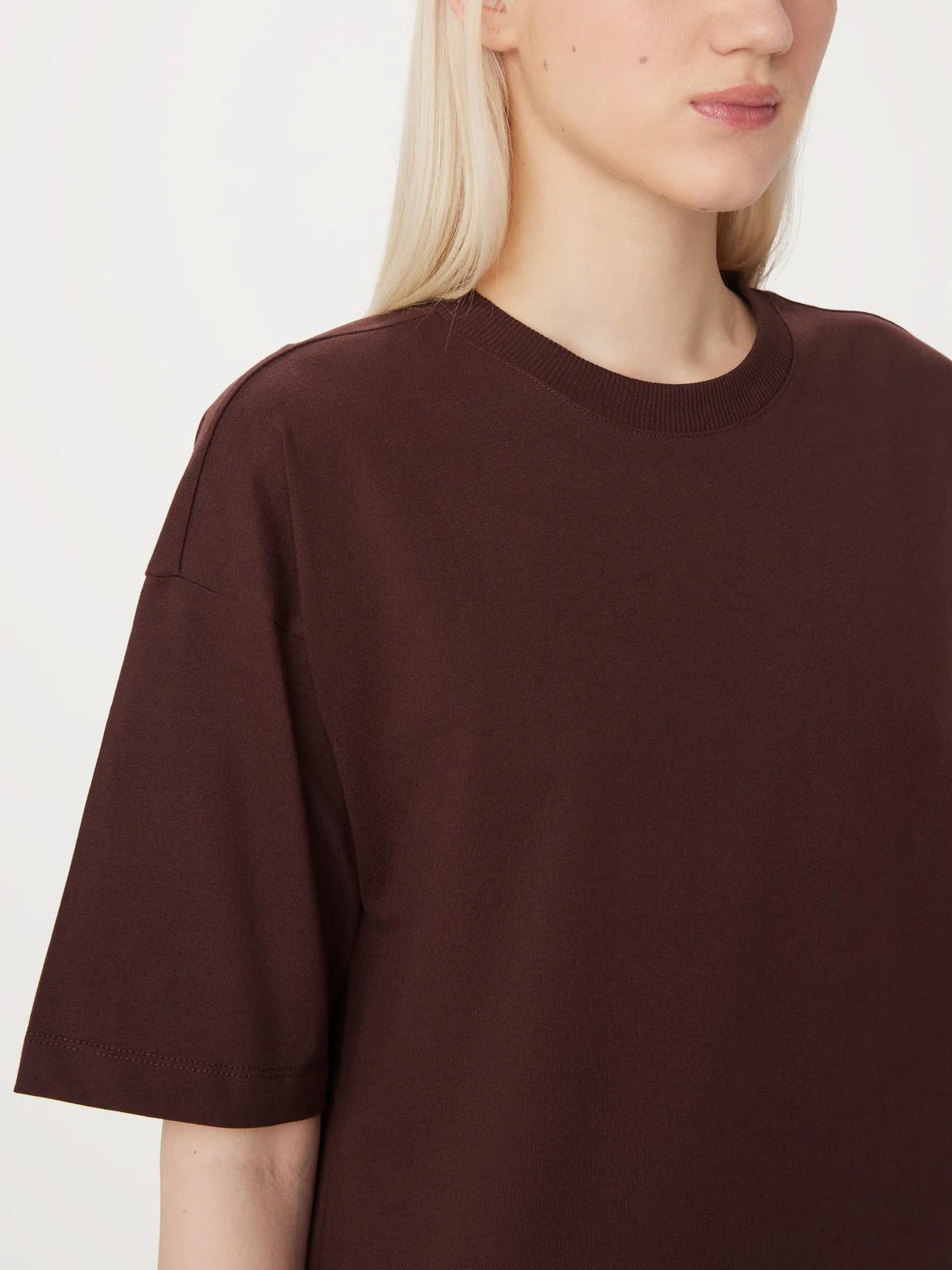 The Maxi T-Shirt Dress - Mahogany