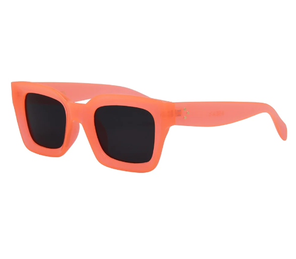 Hendrix Sunglasses - Orange/Smoke Polarized