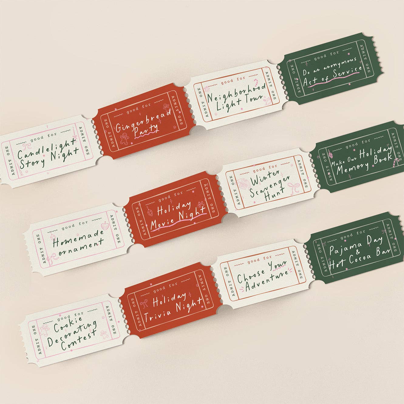 Christmas Advent Activity Set