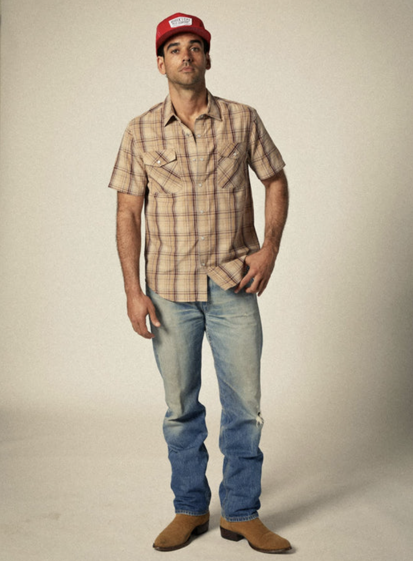 Wayne Western Shirt - Western Plaid