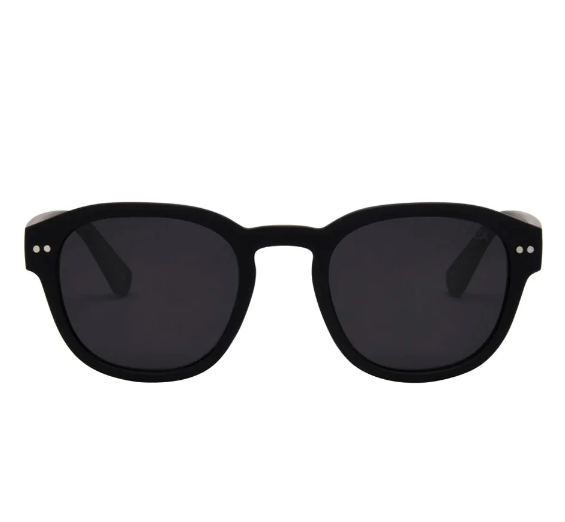 Barton Sunglasses - Black/Smoke Polarized