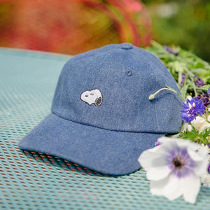 Snoopy Embroidered Dad Hat