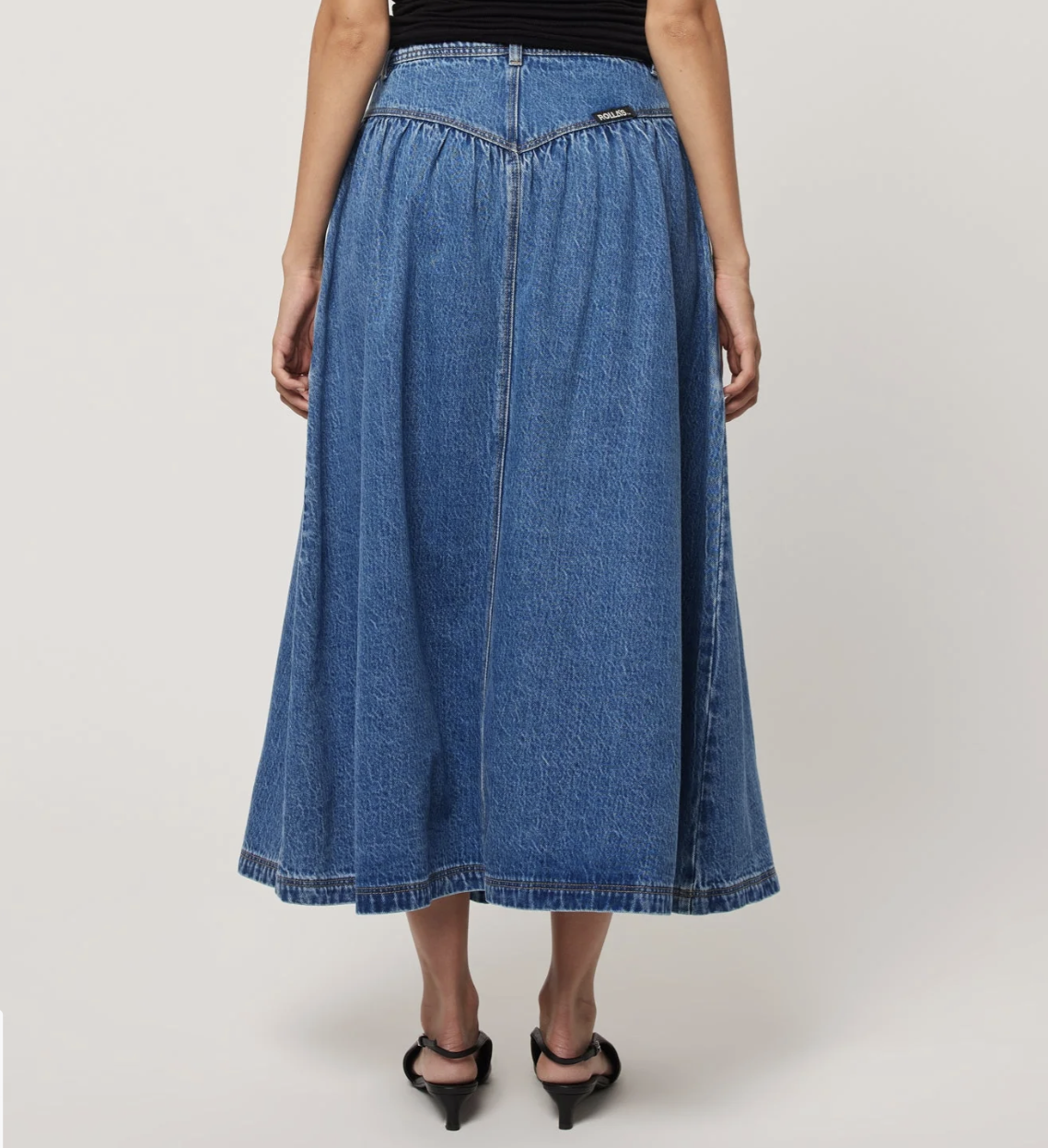 Leonie Skirt - River Blue