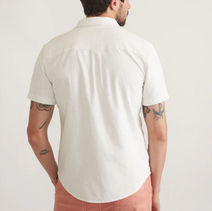 Stretch Selvage S/S Shirt - Natural