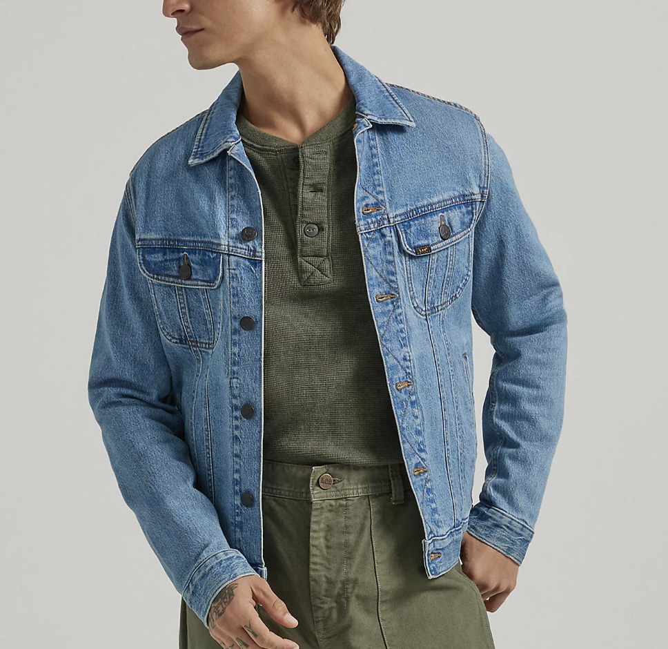Relaxed Fit Rider Jacket - Downtown