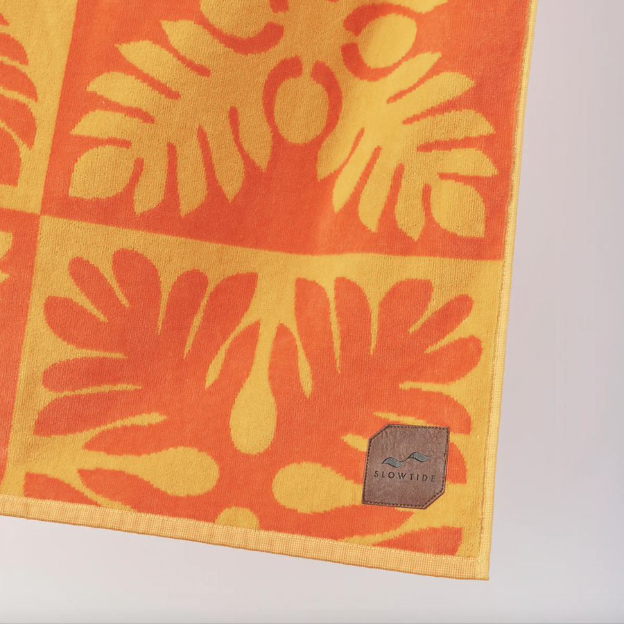 Kapena Oversized Beach Towel - Orange