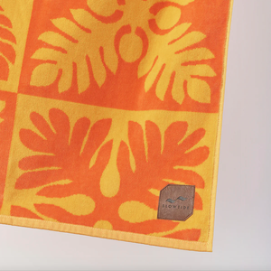 Kapena Oversized Beach Towel - Orange