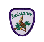 Vintage Louisiana Embroidered Patch