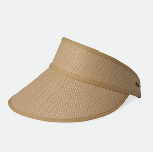 Newport Straw Visor - Natural