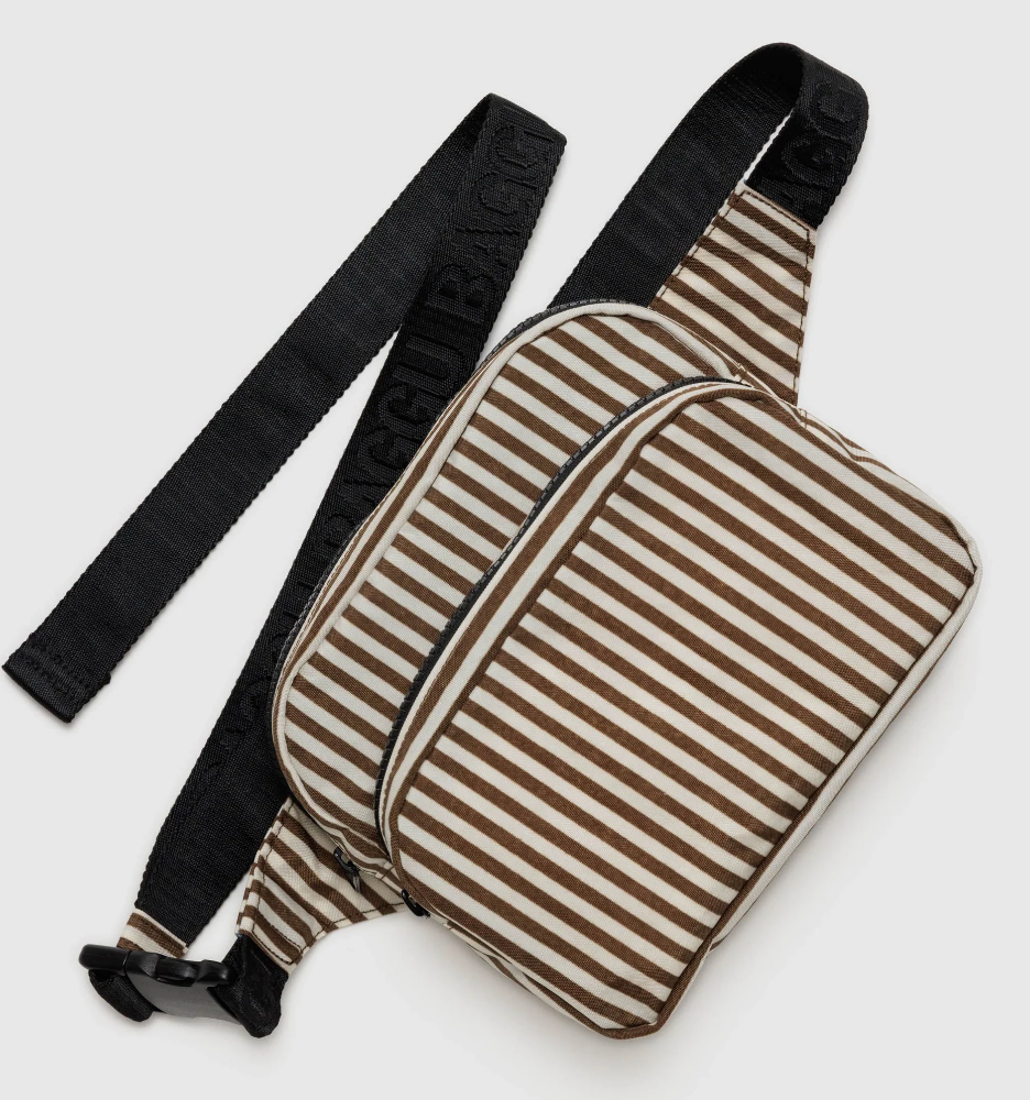 Fanny Pack - Brown Stripe