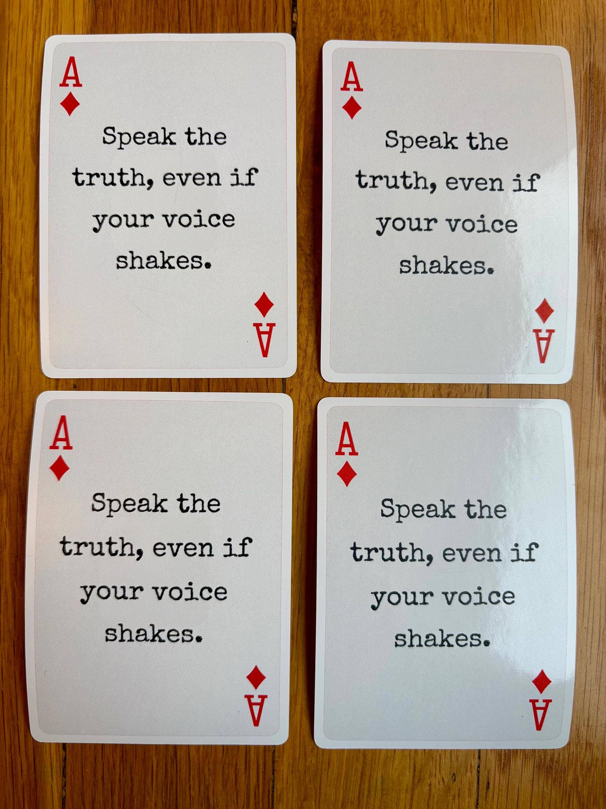 Speak the Truth Sticker