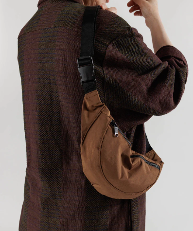 Crescent Fanny Pack - Brown