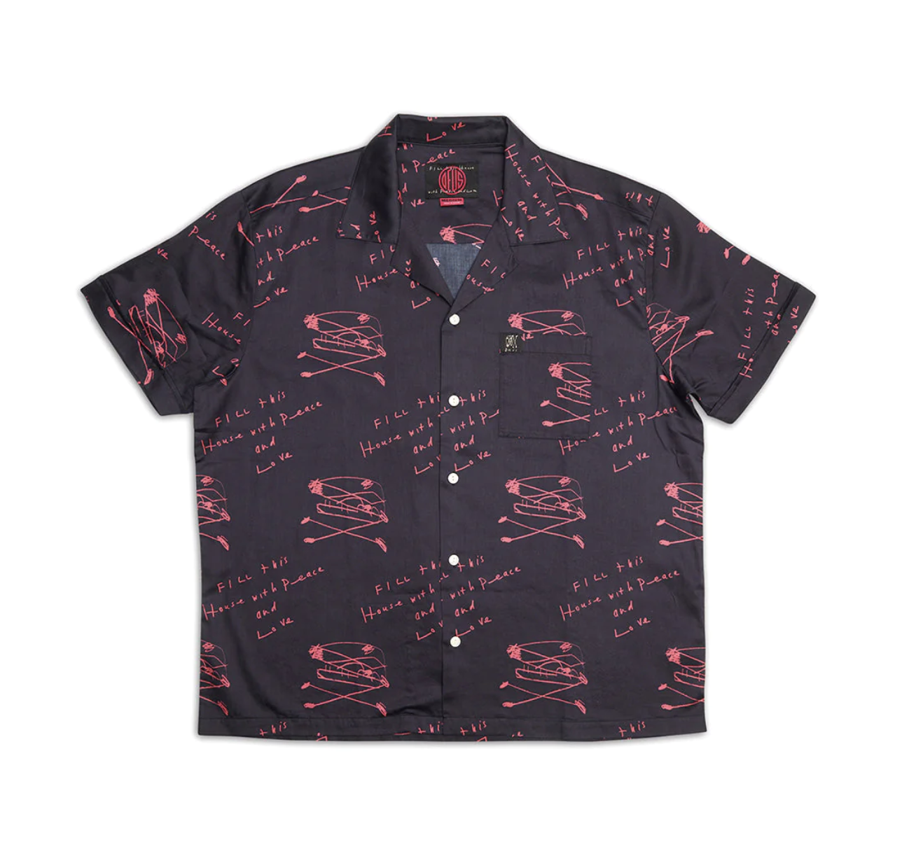 Old House Shirt - Black/Red