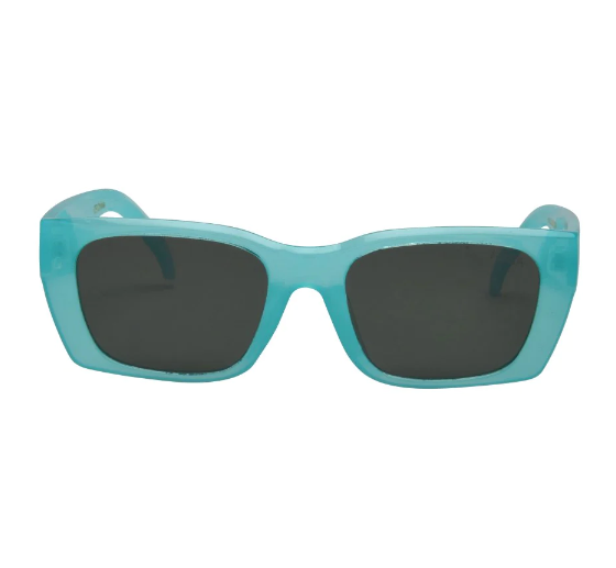 Sonic Sunglasses - Sky Blue/Green Polarized